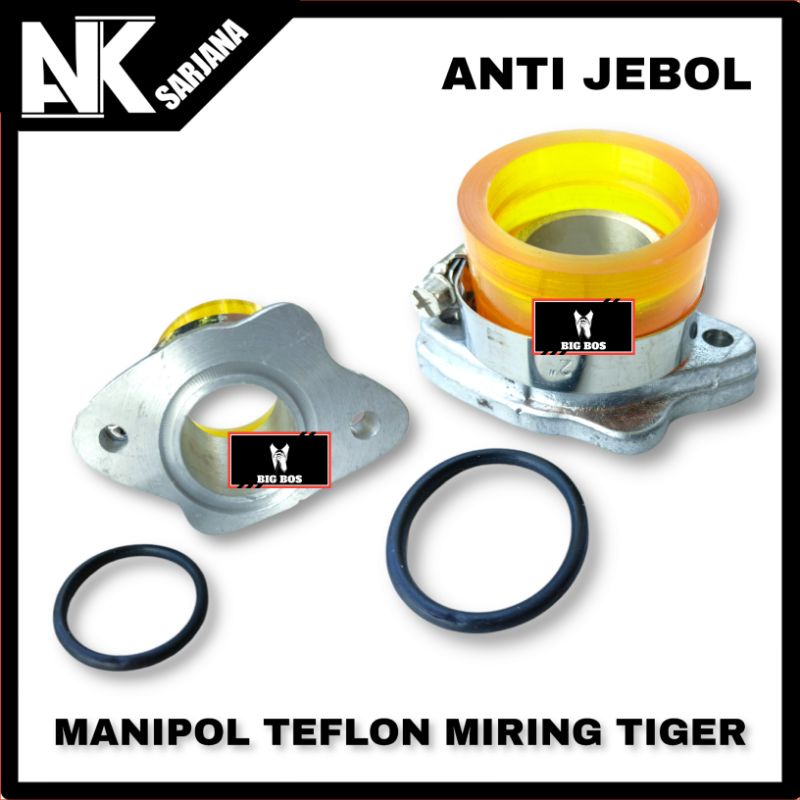MANIPOL MANIFOLD INTAKE TEFLON MIRING HONDA TIGER