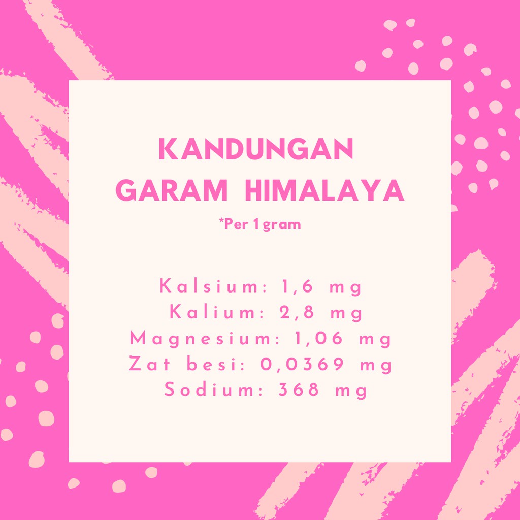 Garam Himalaya Himalayan Salt Fine Halus 500 Gram