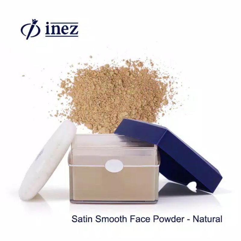 Inez Satin Smooth Face Powder / BEDAK TABUR INEZ