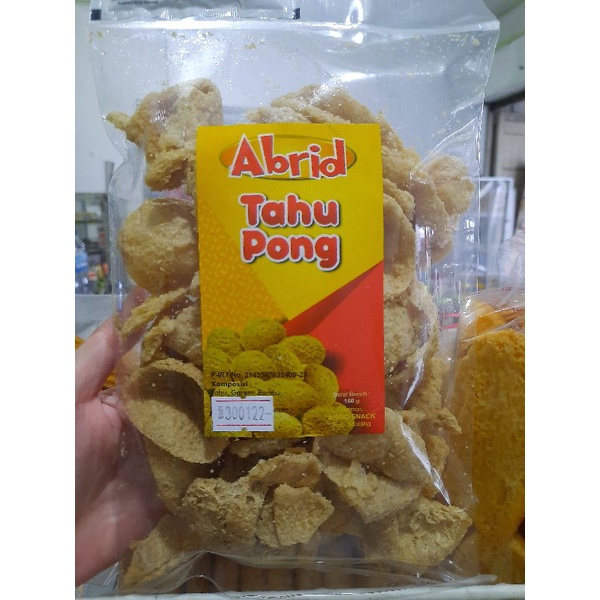

KERIPIK TAHU PONG