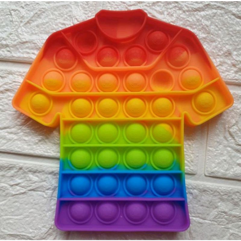 Pop it Rainbow viral /mainan ank-BAJU