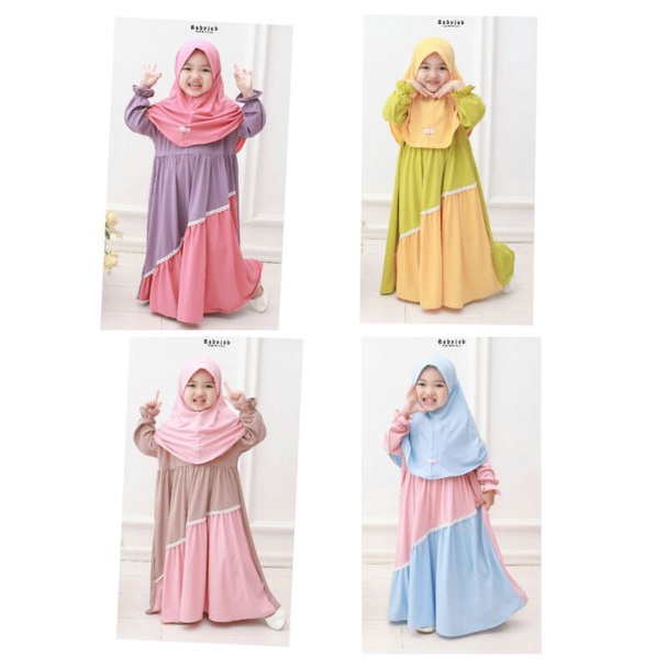 GAMIS SET NARAYA by.BABYJAB (READY STOK)