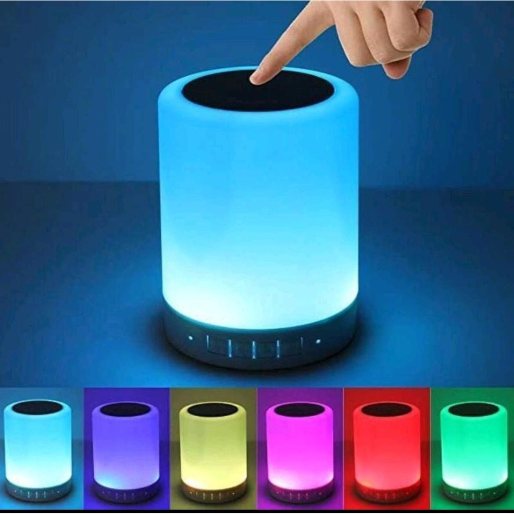 istanaonline SPEAKER BLUETOOTH CL671 DISCO TOUCH LAMP MUSIC DAN FULL COLOUR