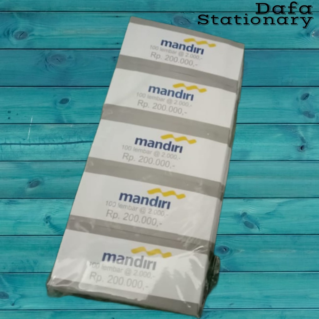 

BAN UANG MANDIRI Rp. 2.000