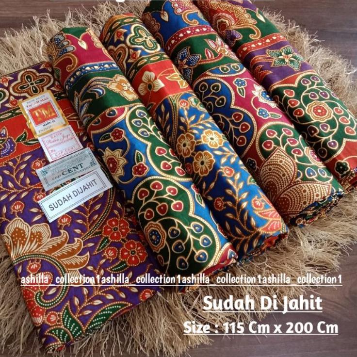 Bagus Dipakai.. KAIN SARUNG WANITA TM TANAH MAS SARUNG JARIK BATIK SAMPING KEBAT PANJANG