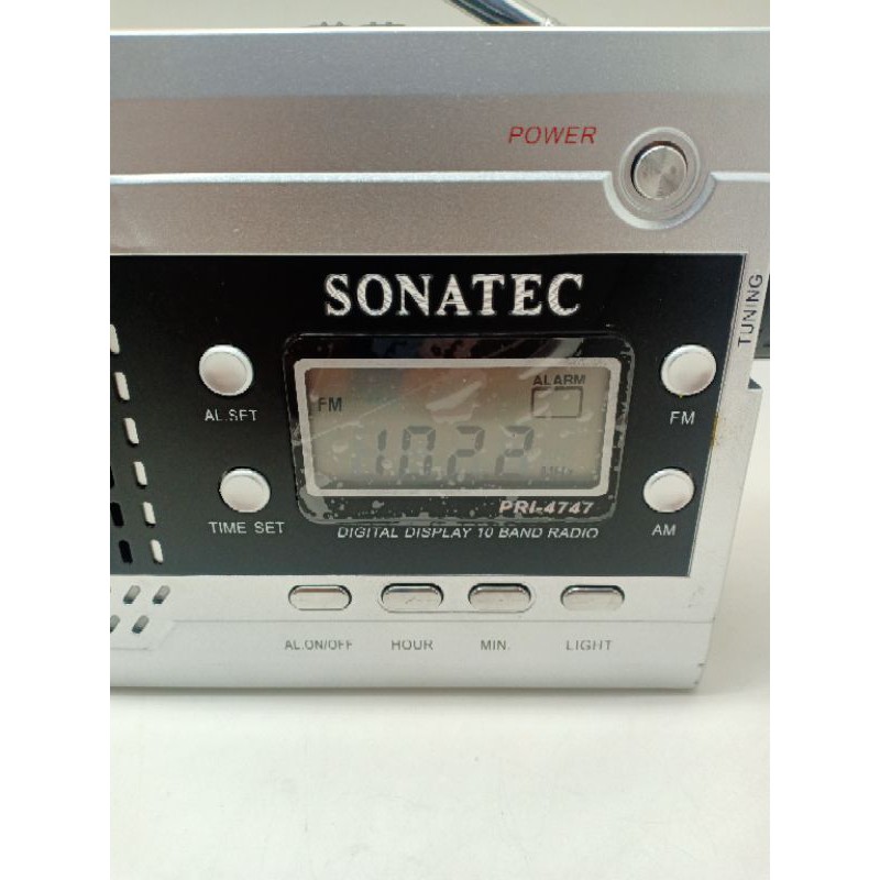 Radio Jadul AM / FM 10 Band Sonatec PRI-4747 / Radio Protable Sonatec