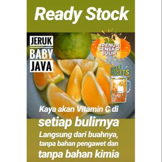 Jeruk Peras Manis Baby Java Malang Kaya Akan Vitamin C  