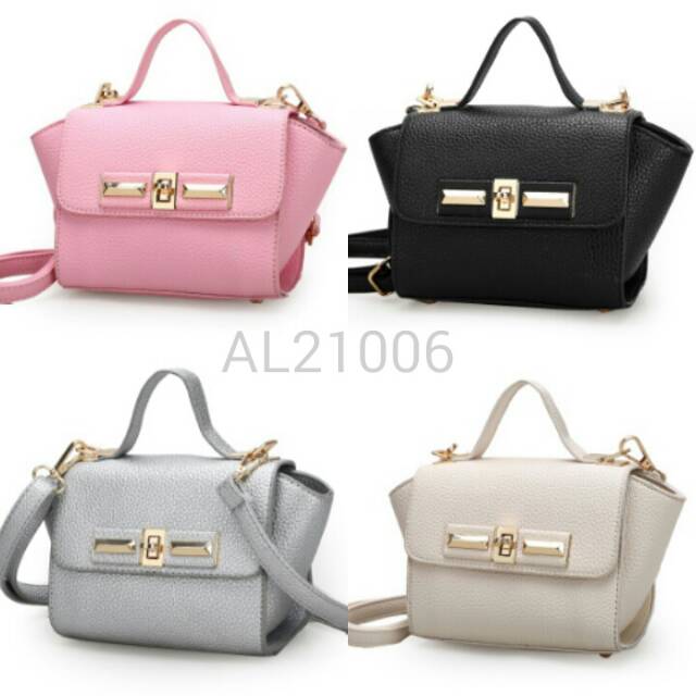 iTasi Fashion Import AL21006 Black Rice White Silver iTasi Fashion Import AL21006 Black Rice White Silver