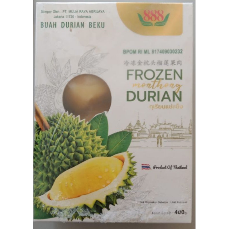 

Durian Monthong Thailand Premium
