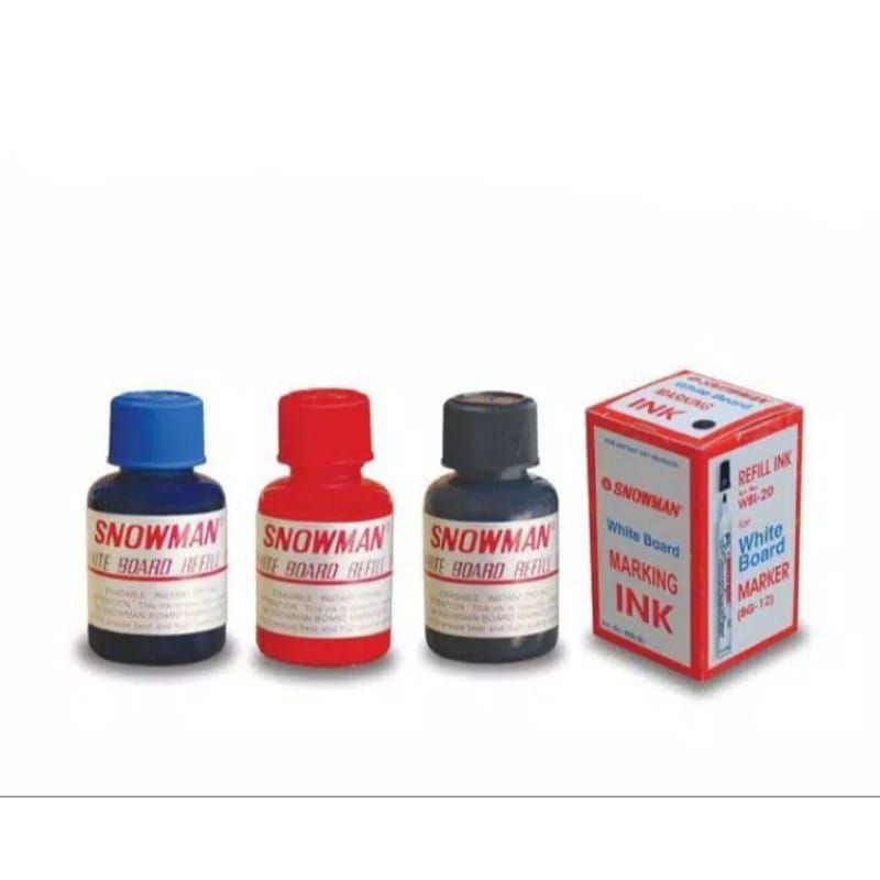 

Snowman Tinta Isi Ulang Refill Spidol White Board