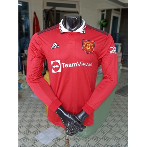 Jual Jersey Mu Home Lengan Panjang Shopee Indonesia