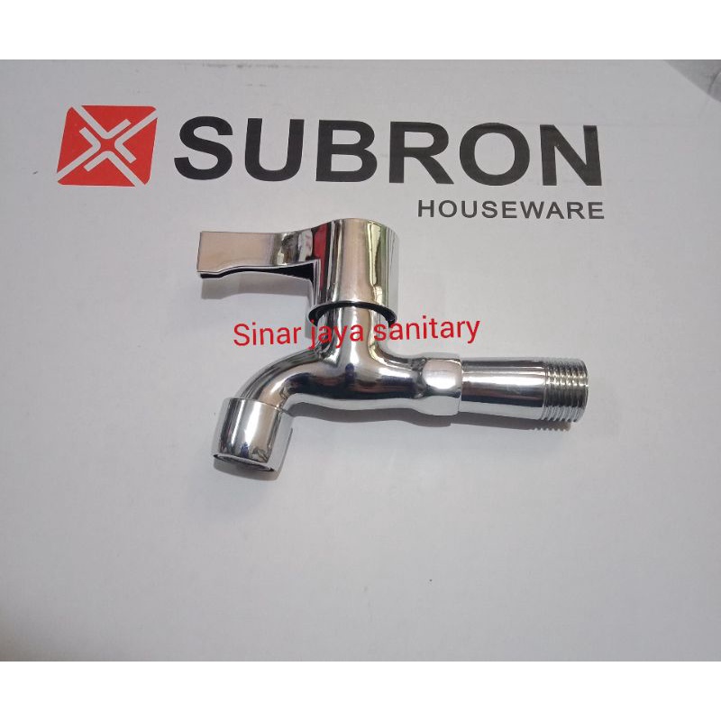 Kran tembok subron stainless murah / Kran cuci tangan / kran tembok subron stainless 304