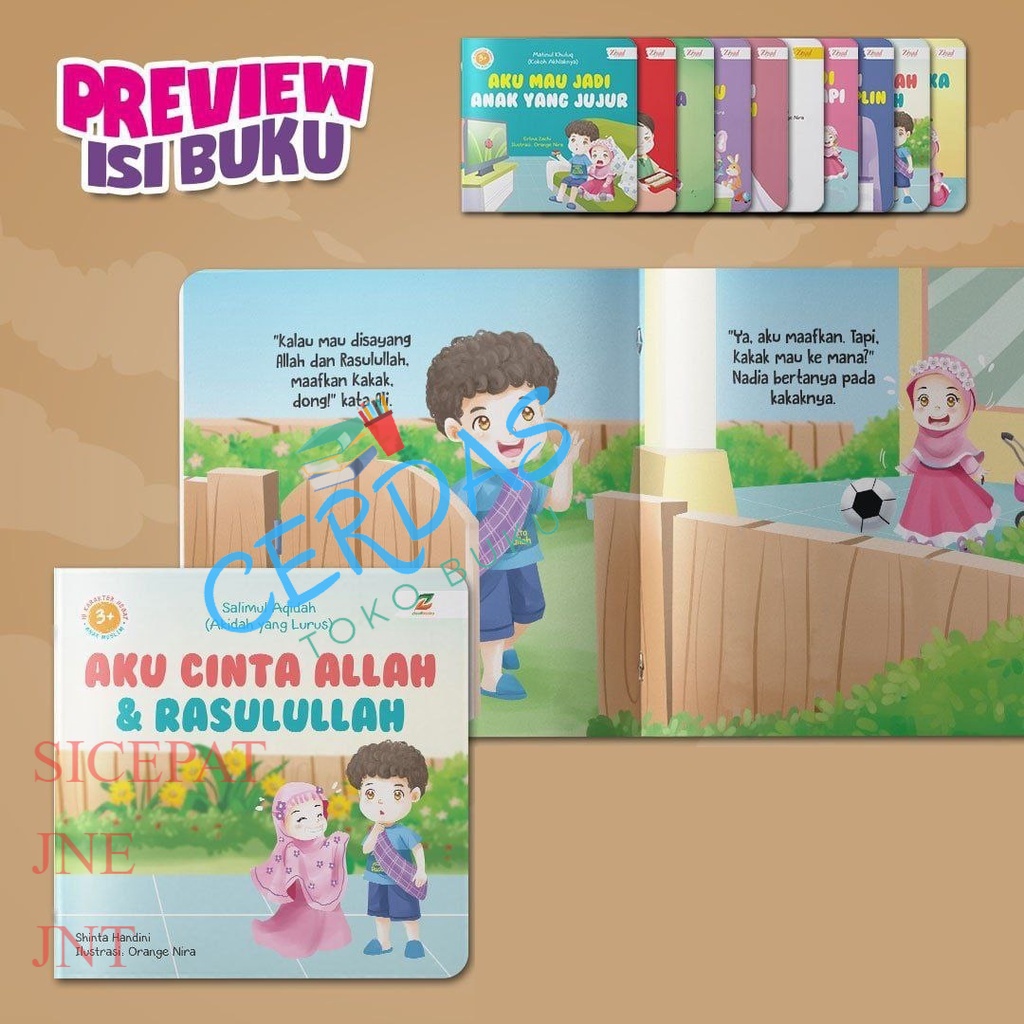 CTK   Buku Anak  10 Karakter Hebat Anak Muslim  Ziyadbooks buku cerita anak  buku cerita islami  buku cerita anak islami  buku cerita anak islami 1 paket