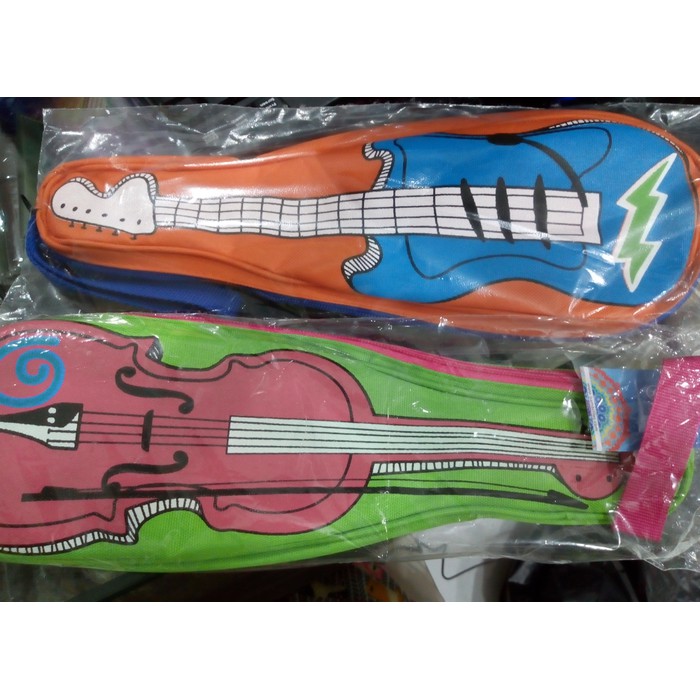 

Tempat pensil GITAR anak free pensil