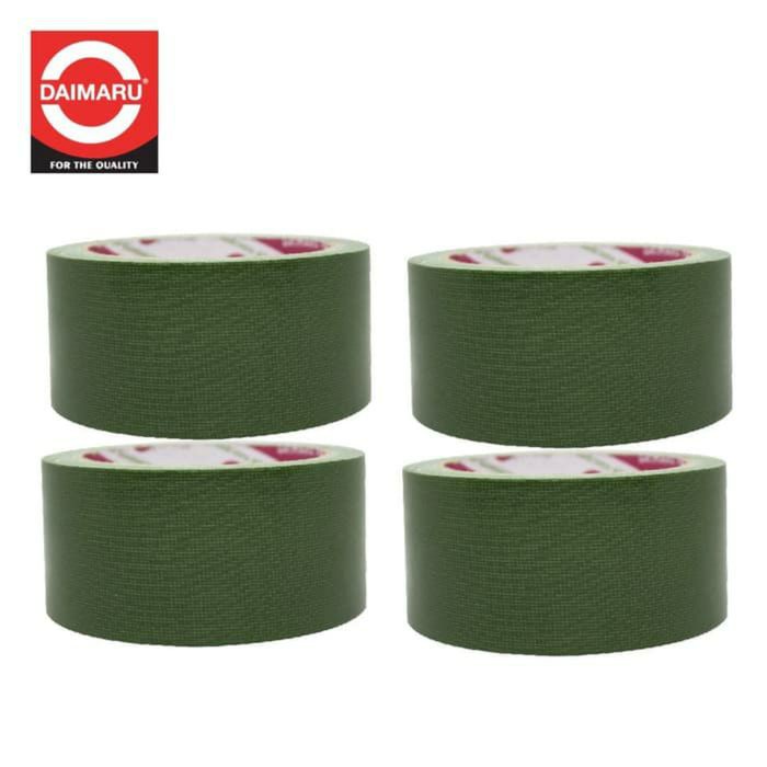 

Lakban Daimaru warna hijau 48mmx12m