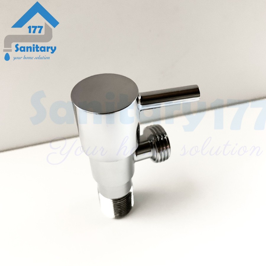 Stop Kran air Shower Closet Engkol AV7 - Stop Keran air Shower Kloset Angle Valve Faucet