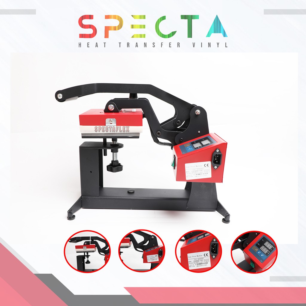 SPECTA MESIN HOT PRESS EMBOSS LOGO COMBO | PRESS CAP, LOGO, PENA