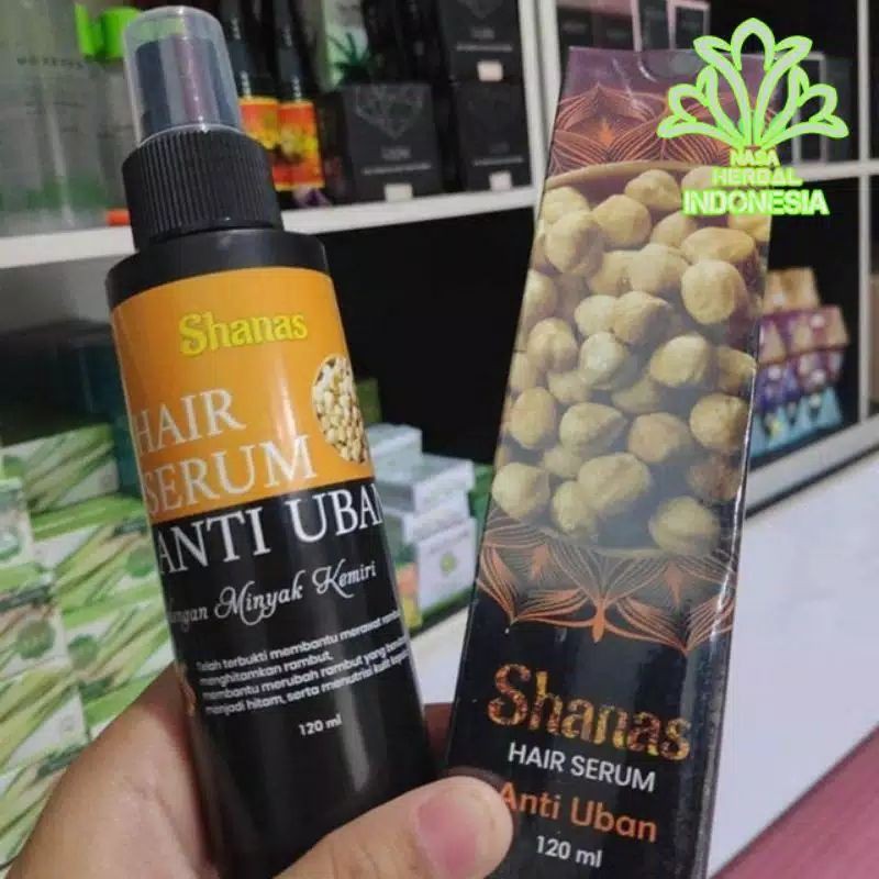 COD FREE ONGKIR Terlaris Serum Penghilang Uban Shampo Anti uban shanas ampuh