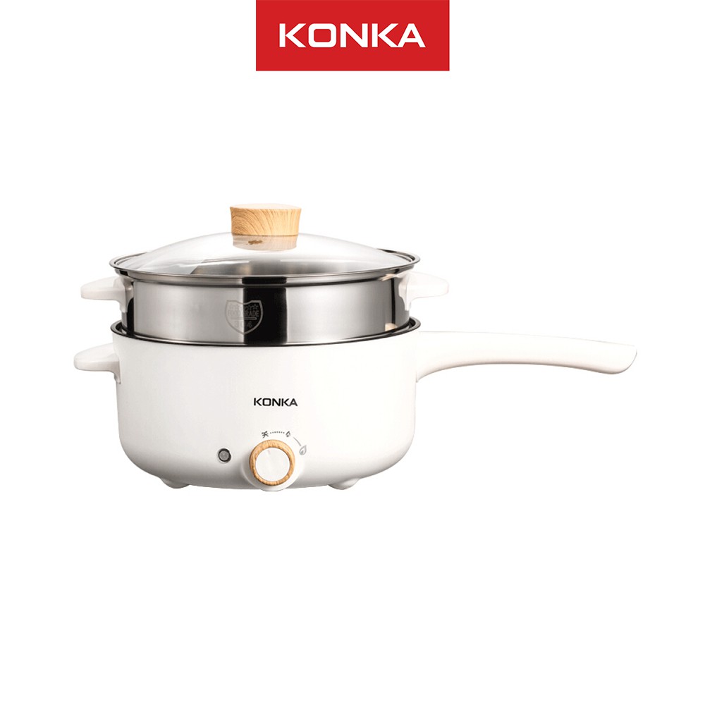 KONKA Electric cooker multi fungsi Panci wajan listrik alat kukus low