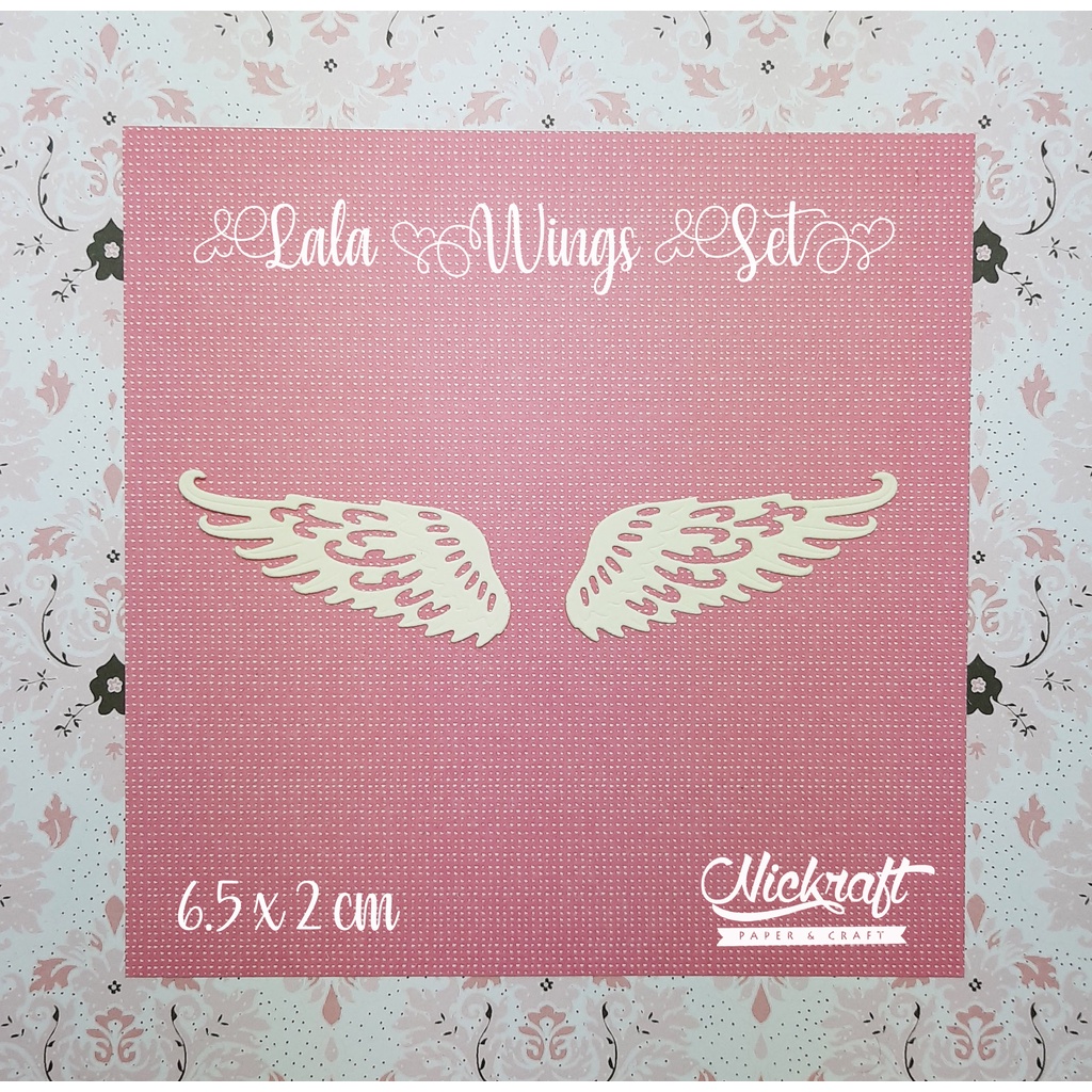 

LALA WINGS SET - Bahan Scrapbook Sayap