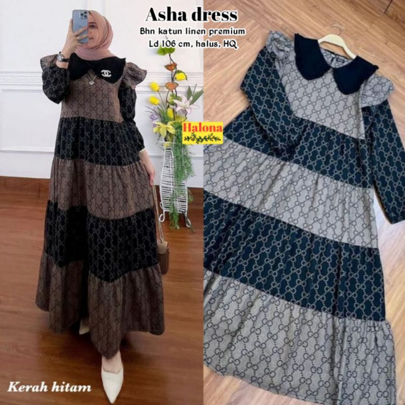 Gamis Wanita - Asha Dress by Halona