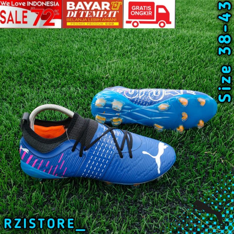 Sepatu bola puma Future Z blue grade ORI/sepatu sepak bola fuma future neymar jr ultra murah terbaru