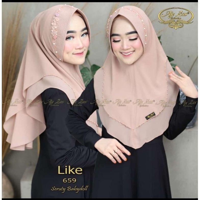 jilbab instan ajezas like