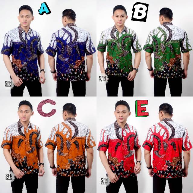 KEMEJA / KEMEJA PRIA LENGAN PENDEK / KEMEJABATIKPRIA / ATASANBATIK / ATASANPRIA / BAJUBATIK