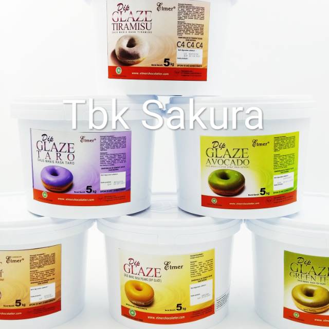 

ELMER Dip GLAZE ( Saus Manis ) 5 Kg