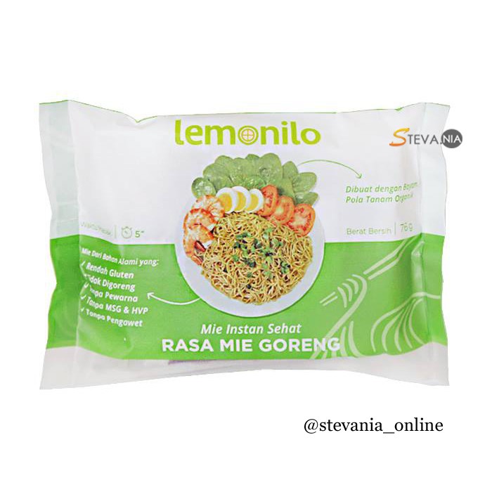 

Lemonilo Mie Goreng Instan Alami 76GR