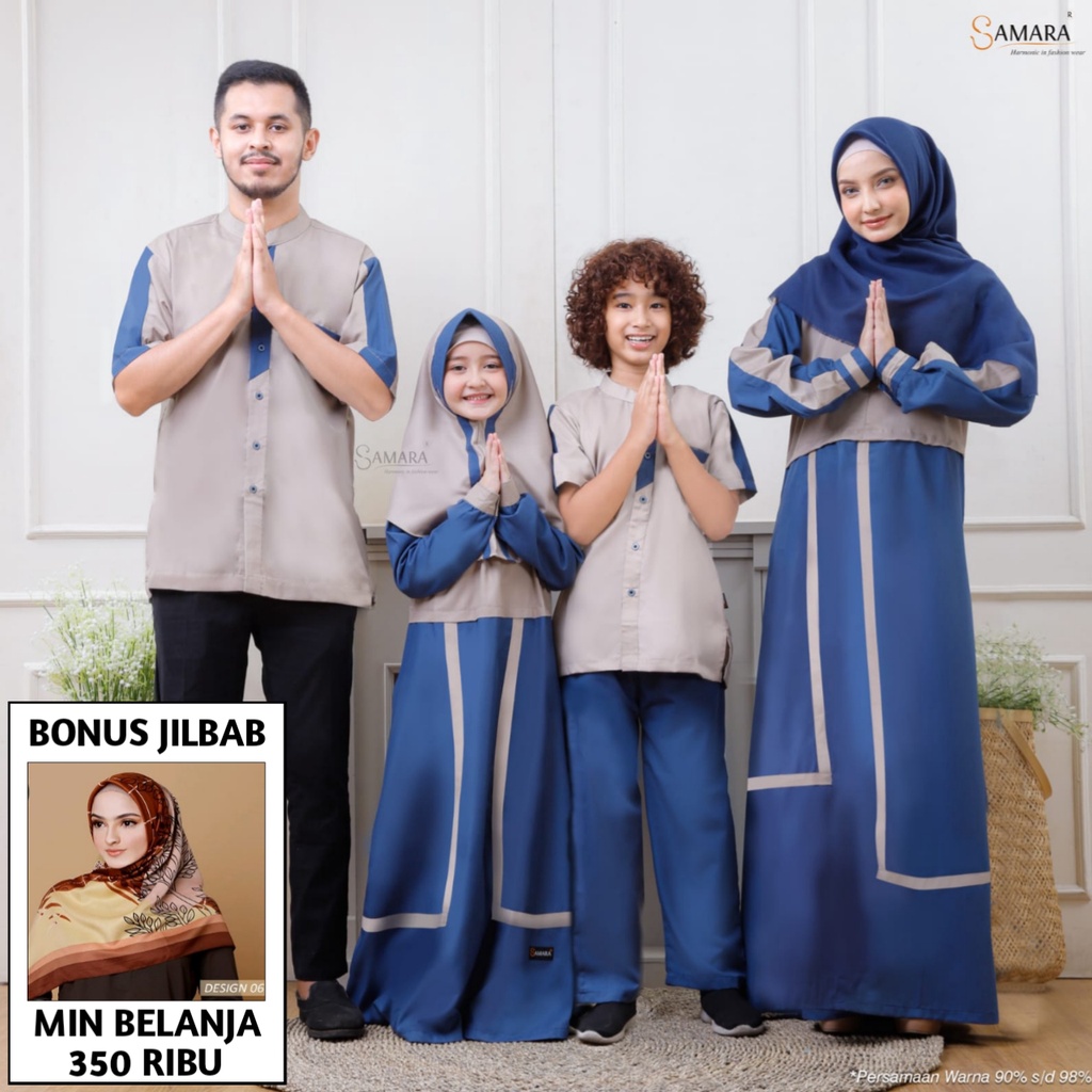 SARIMBIT KELUARGA/COUPLE KELUARGA /SARIMBIT MUSLIM/SERAGAM KELUARGA/COUPLE MUSLIM/SARIMBIT SAMARA I0