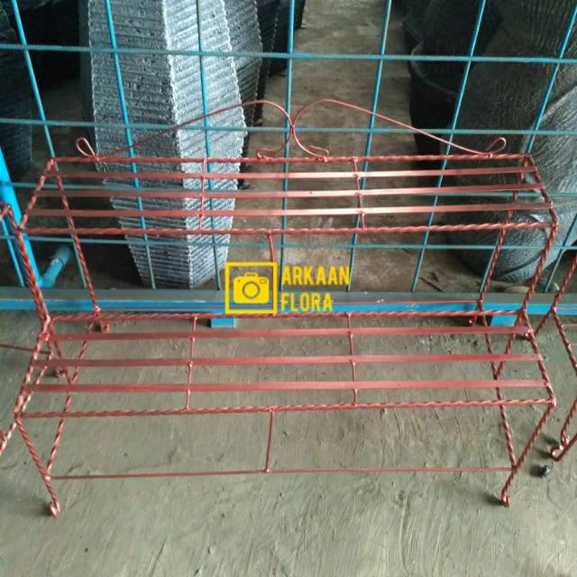RAK BESI 2 SUSUN - RAK POT - RAK TANAMAN