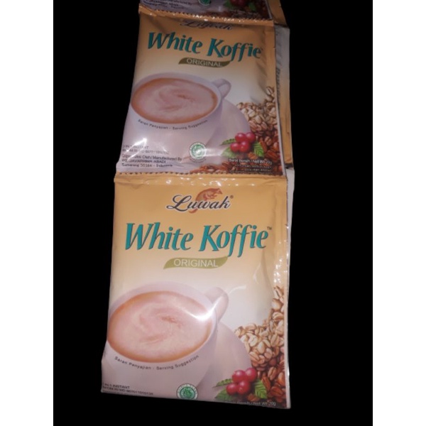 

Kopi Luwak White coffe original 10 × 20gr