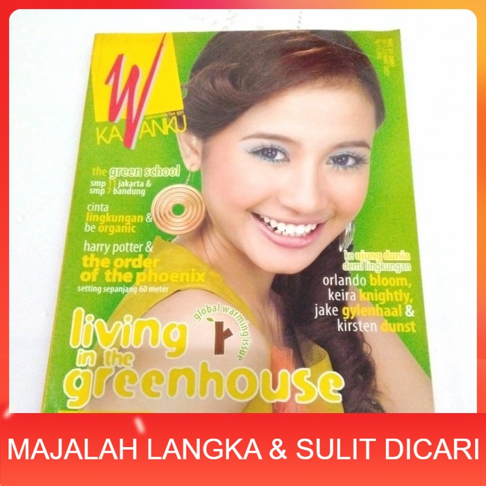 Majalah KAWANKU No.21 Mei 2007 LAUDYA CHYNTIA BELLA Langka