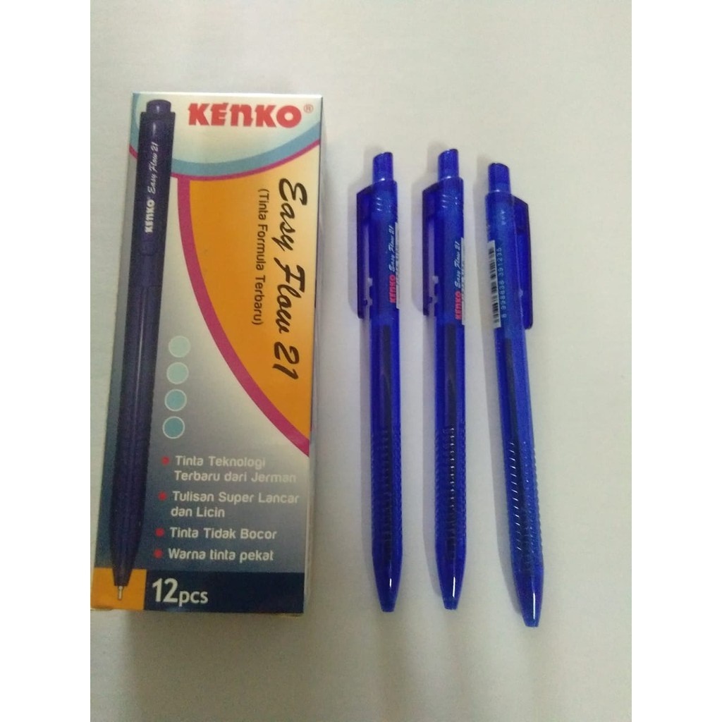 

PEN EASY FLOW 21 KENKO BLUE INK - pena - bolpoin