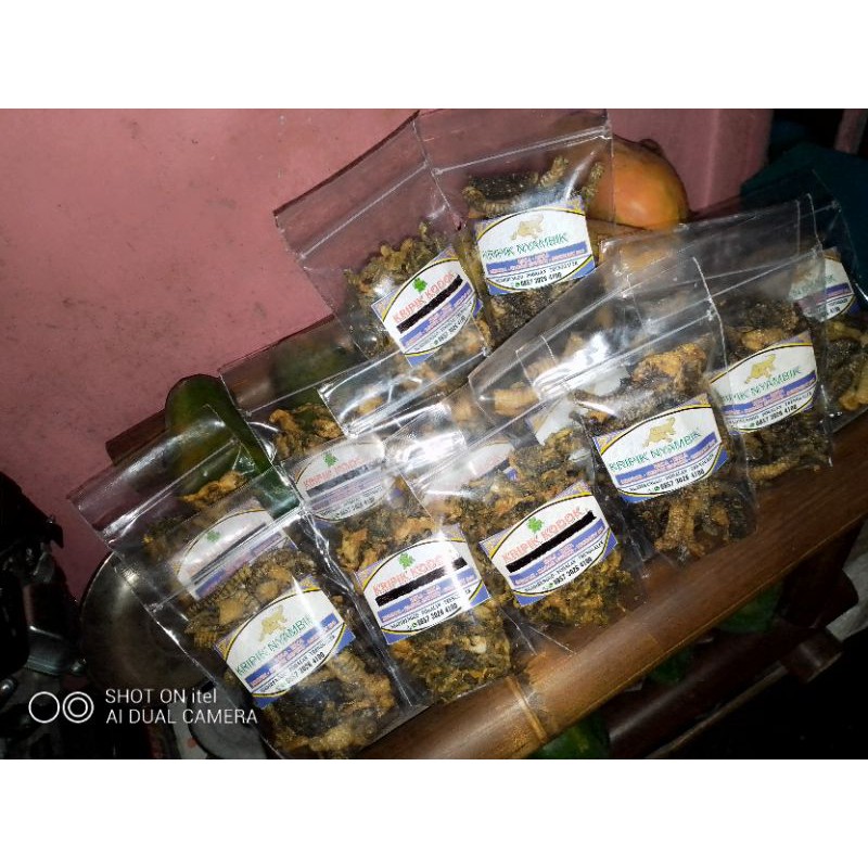 

kripik kulit kodok,kripik kulit biawak