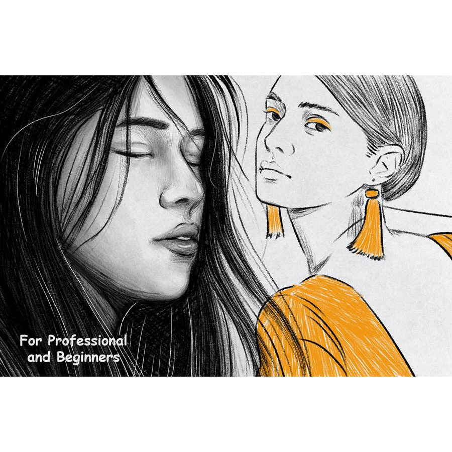 Sketcher Brushes - Procreate Brush