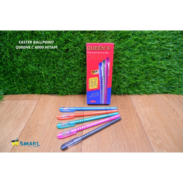 

FASTER BALLPOINT QUEEN C6000 HITAM