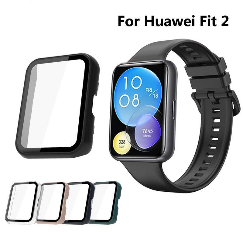 Case Pelindung Layar Tempered Glass Bumper Cover Huawei Watch Fit 2 ES