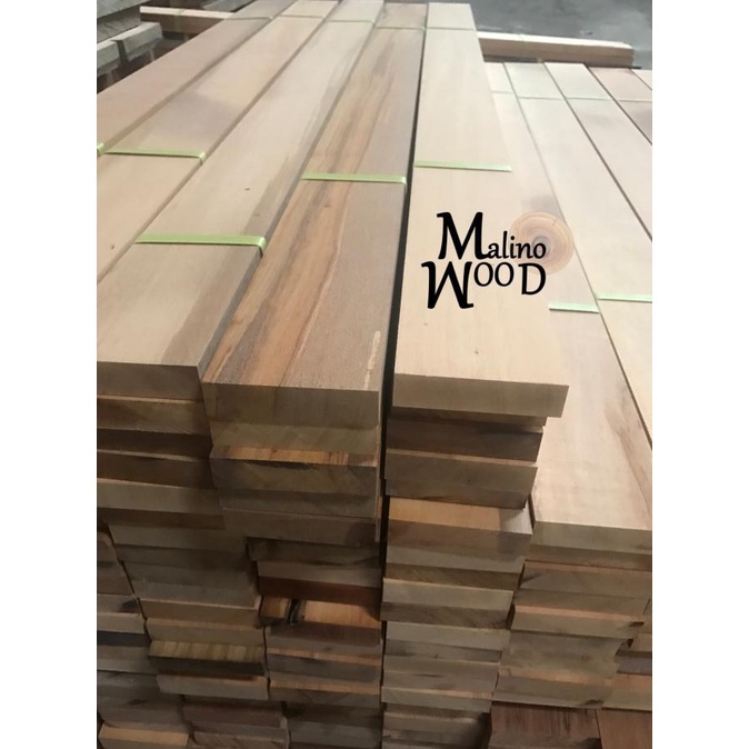 ONSALE Kayu ulin sulawesi polos tebal 2.1 cm panjang 150 cm