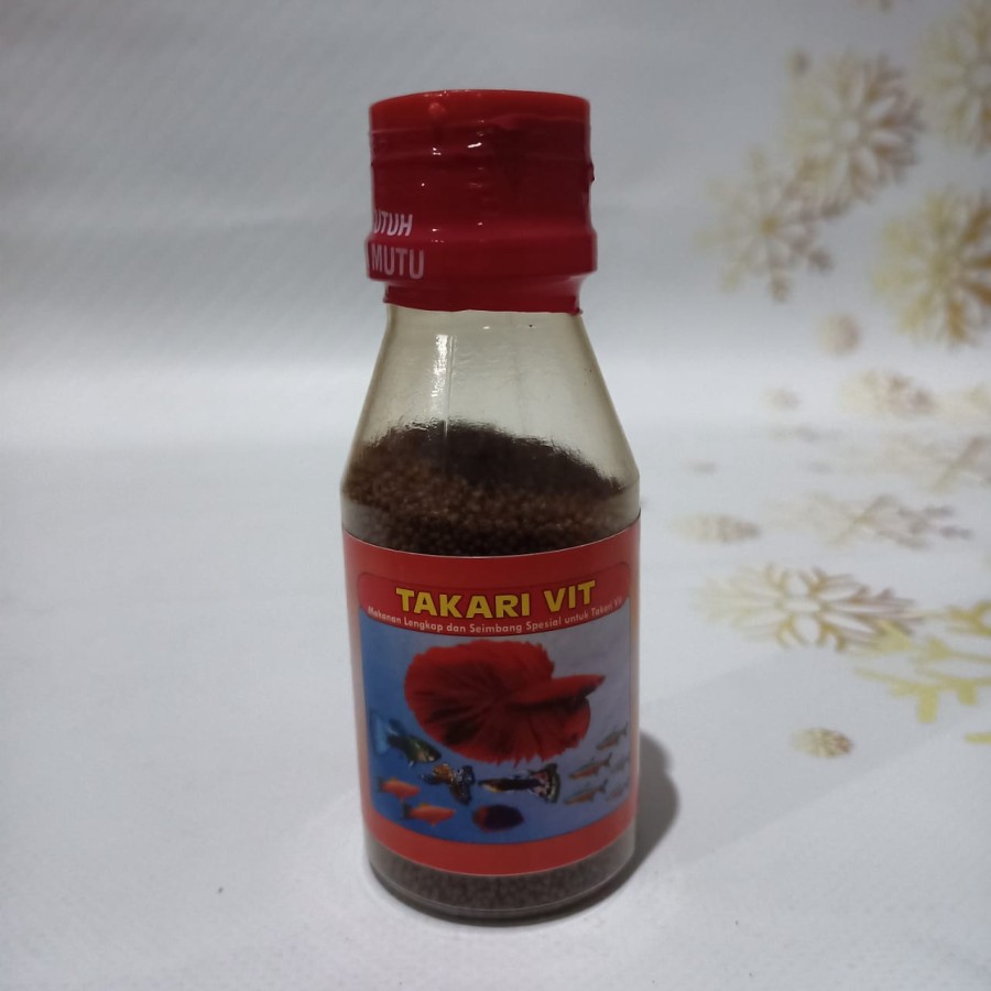 PAKAN IKAN CUPANG TAKARI VIT 50GR