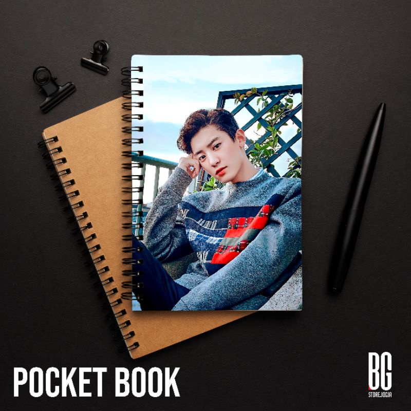 

pocket book EXO chanyeol 1 A5 spiral