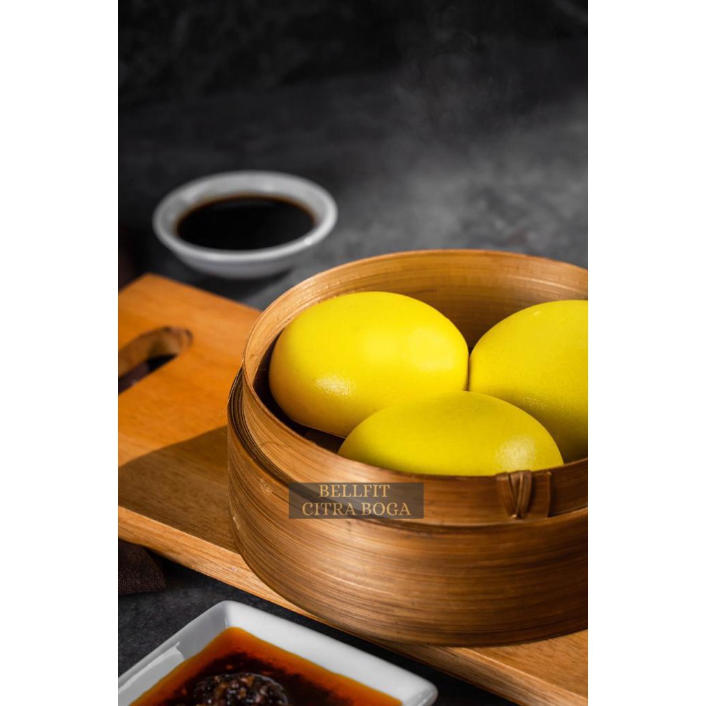 

FROZEN DIMSUM BAPAO /PAO DURIAN DUREN ASLI HALAL 5 Pcs