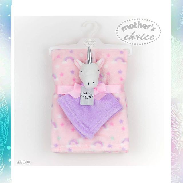 Mother's Choice Baby Blanket With Toy - Selimut Bayi + Boneka