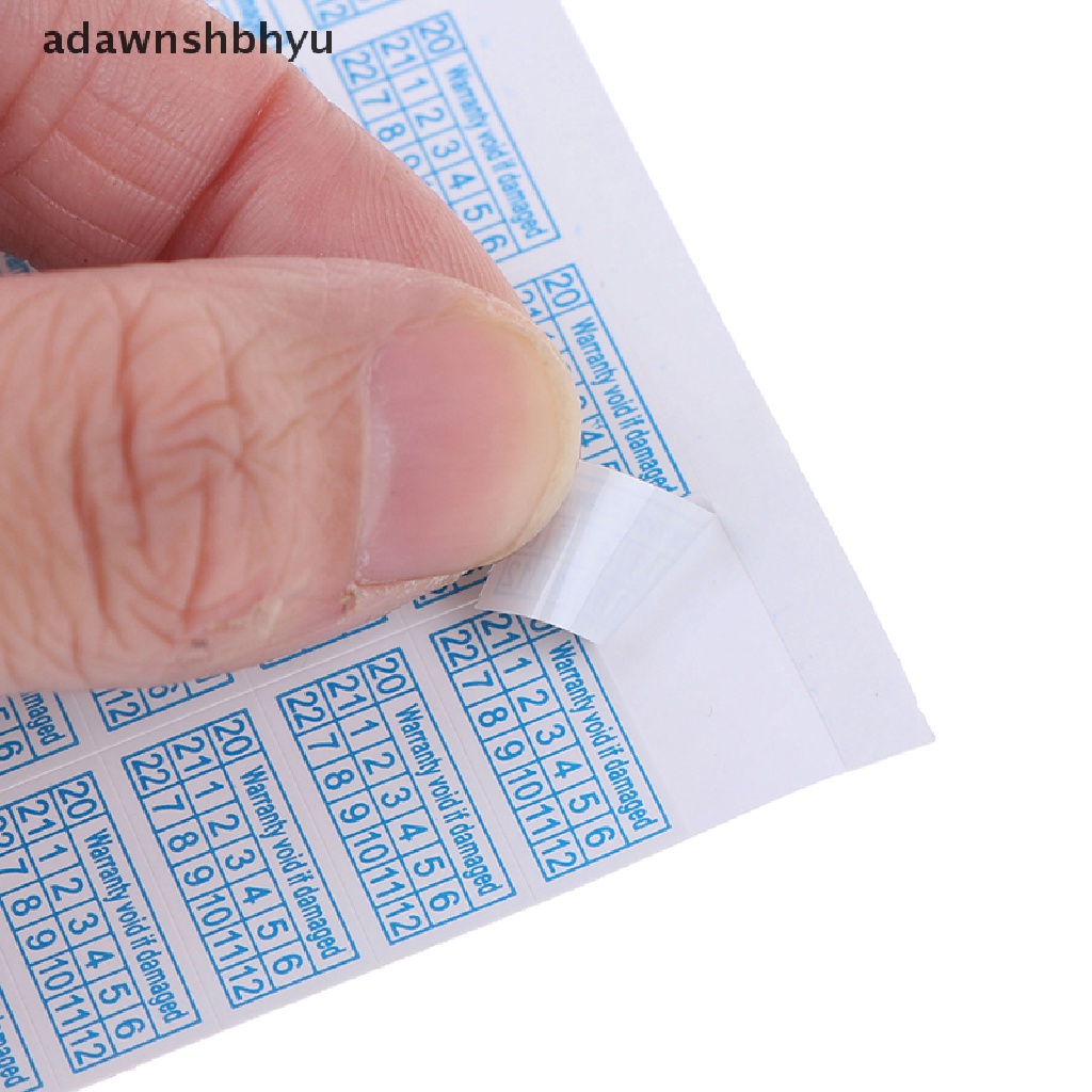 200pcs Stiker Label Pelindung Garansi Rusak 2020-2022