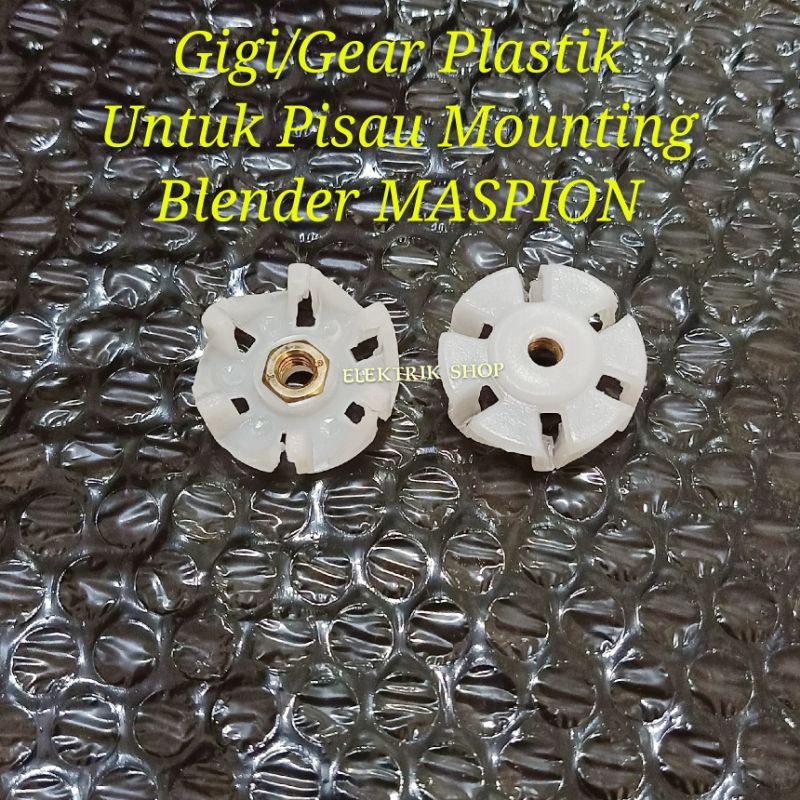 GEAR/GIGI PLASTIK UNTUK PISAU MOUNTING BLENDER MASPION