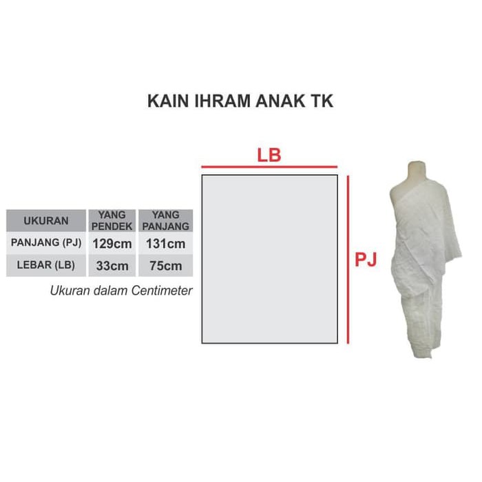 Baju Ihrom Anak Laki-Laki