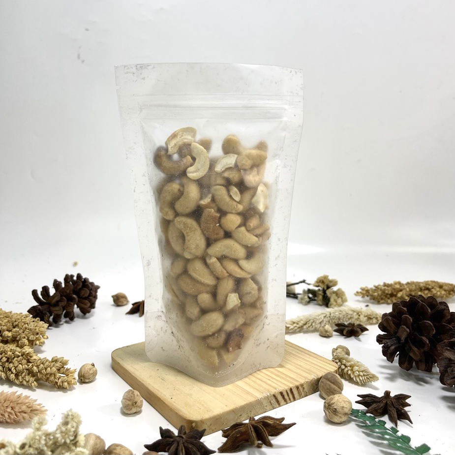 100g Kacang Mete bawang Cashew Nut Garlic Kualitas Premium Murah Sruput Herbal