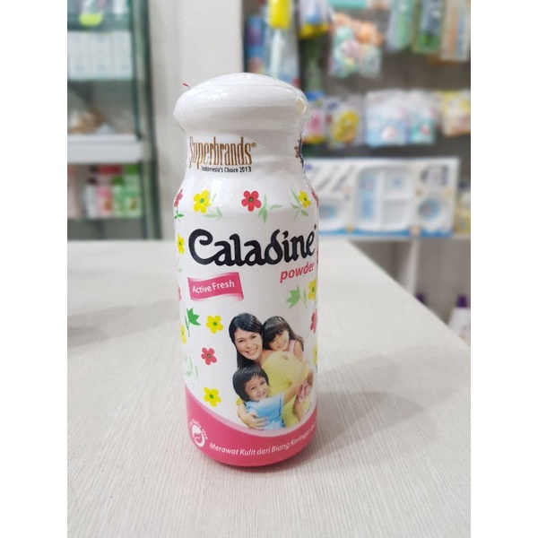 Caladine Powder Active Fresh 100gr &amp; 60gr / Bedak Caladine / Bedak Gatal-gatal