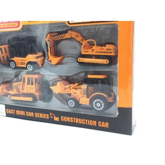✭ Mainan Excavator Bulldozer Beko Grader Die Cast Metal Construction F4 ➻